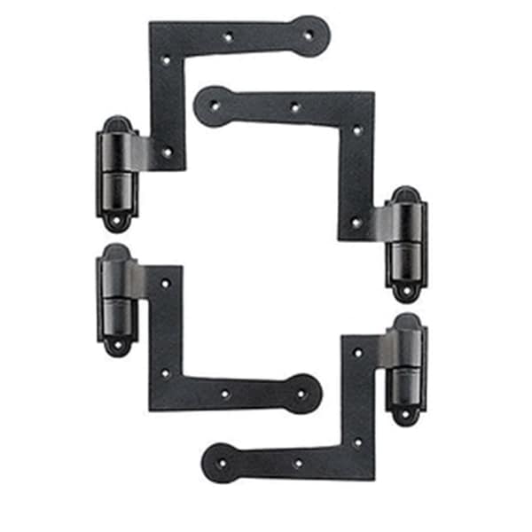 Gourmetgalley 88-510 Set of Cast Iron New York Style Shutter Hinges with 1.25 in. Offset GO2596250 - main